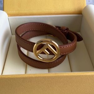 Fendi Leather Strap Bracelet